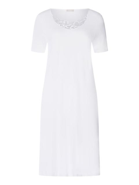 HANRO Belen Embroidered Cotton Nightgown