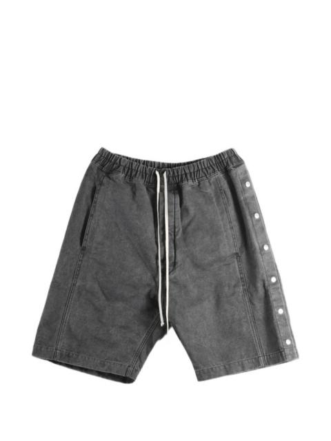 Rick Owens DRKSHDW press-stud drawstring shorts