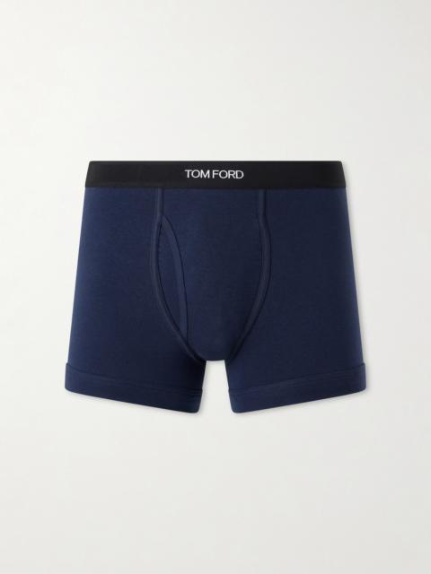 TOM FORD Stretch Cotton-Blend Jersey Boxer Briefs
