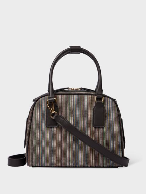 Paul Smith Women's Top Handle 'Signature Stripe' Bag
