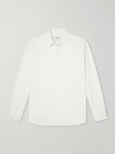 FRAME Cotton, Linen and Ramie-Blend Shirt