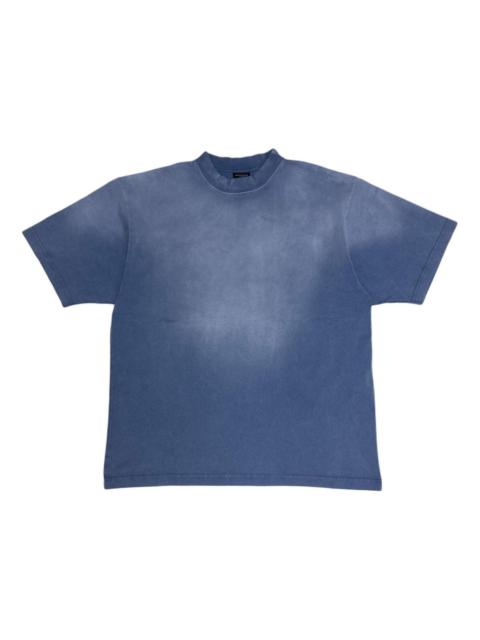 BALENCIAGA Balenciaga Hand-Drawn T-shirt 'Blue' 764235TPVU42671