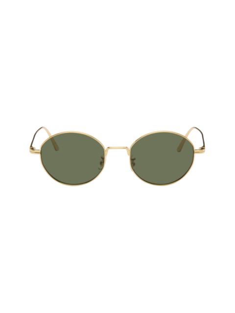 KHAITE Gold Oliver Peoples Edition 1998C Sunglasses