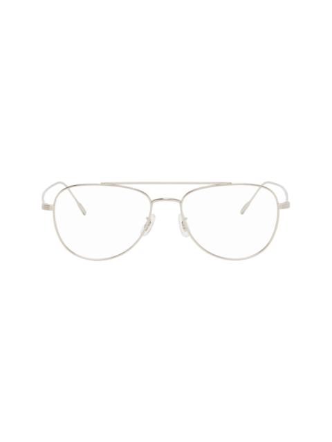 Oliver Peoples Silver Stilson Glasses