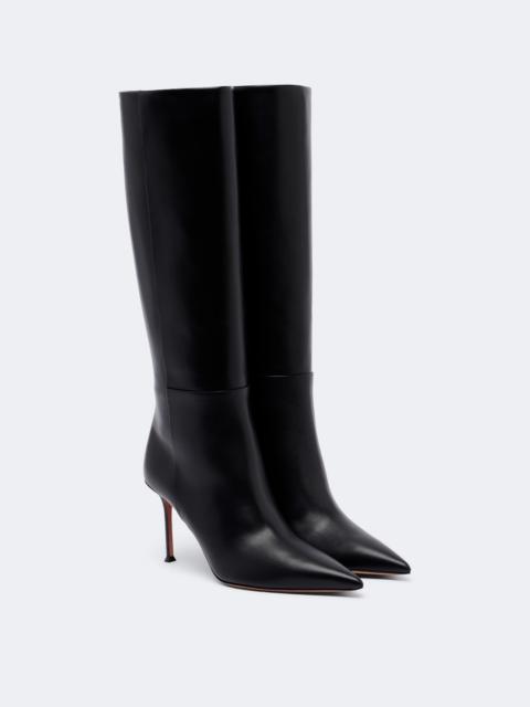 AQUAZZURA Harper leather knee-high boots