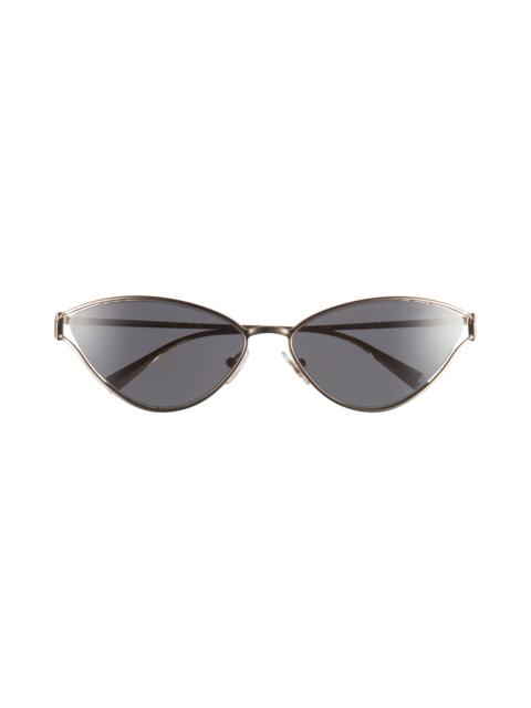 61mm Cat Eye Sunglasses