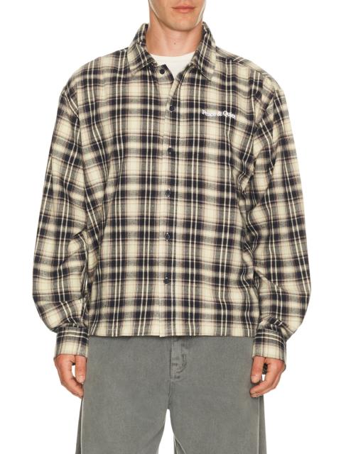 Museum of Peace & Quiet Wordmark Button Up