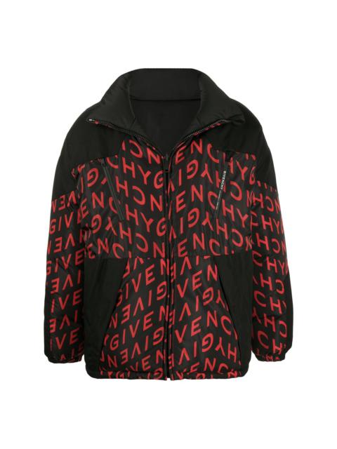 Givenchy reversible logo-print puffer jacket