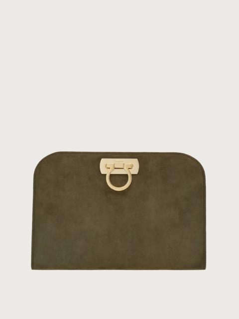FERRAGAMO DIANA CLUTCH