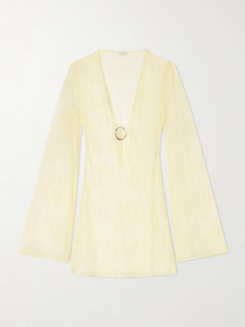 Oséree Lace O Metallic Kaftan