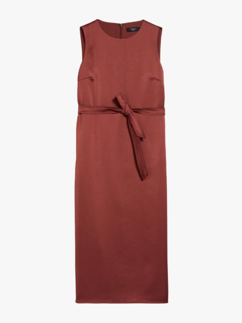 WEEKEND Max Mara BAIARDO Belted satin dress