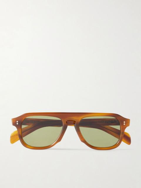 CUTLER AND GROSS GR14 Aviator-Style Acetate Sunglasses Brown