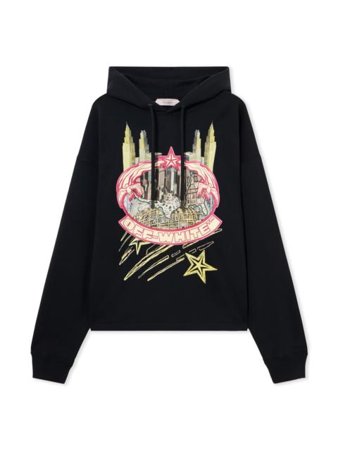 Off-White Big Frame World Loose Hoodie