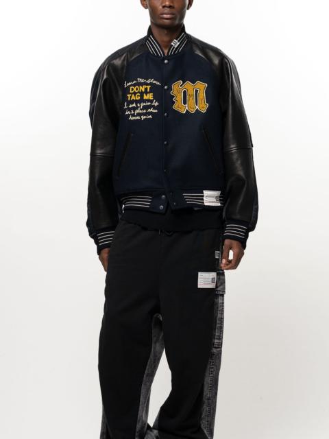 Maison MIHARAYASUHIRO Front Back Combined Stadium Jacket