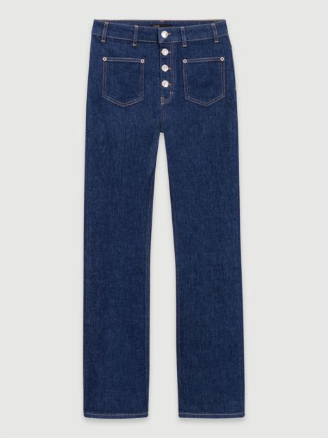 maje Denim jeans with pockets