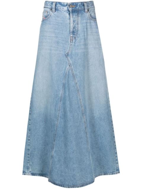 De-Pago denim maxi skirt