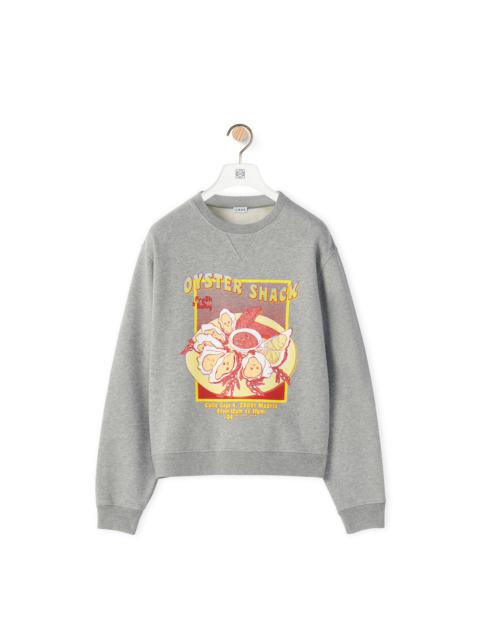 Loewe Oysters print sweatshirt in cotton
