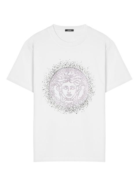 Medusa embellished T-shirt