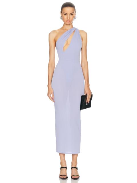 ALEX PERRY One Shoulder Dress
