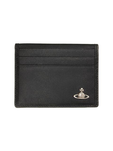 Vivienne Westwood Black Orb Bifold Man Card Holder