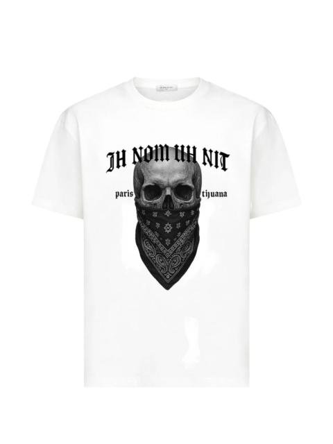 ih nom uh nit Skull 20 print cotton T-shirt