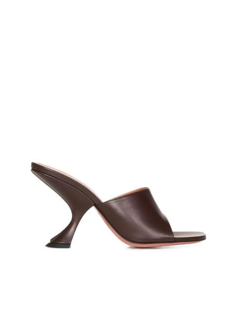 Amina Muaddi open-toe heeled pumps
