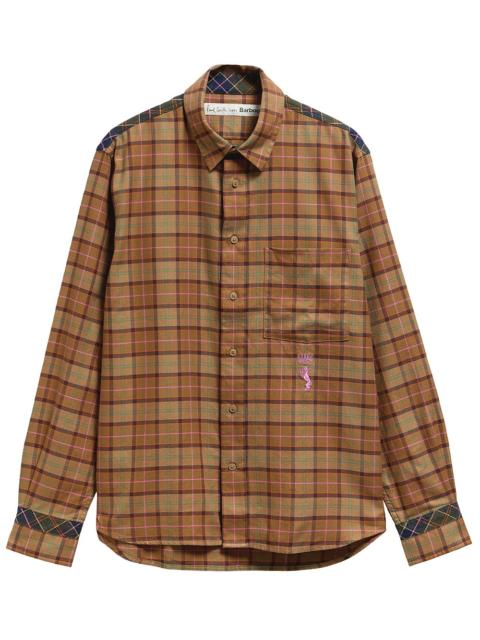Barbour Barbour long-sleeved shirt in muted tartan