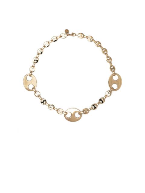 rabanne chain-link choker necklace