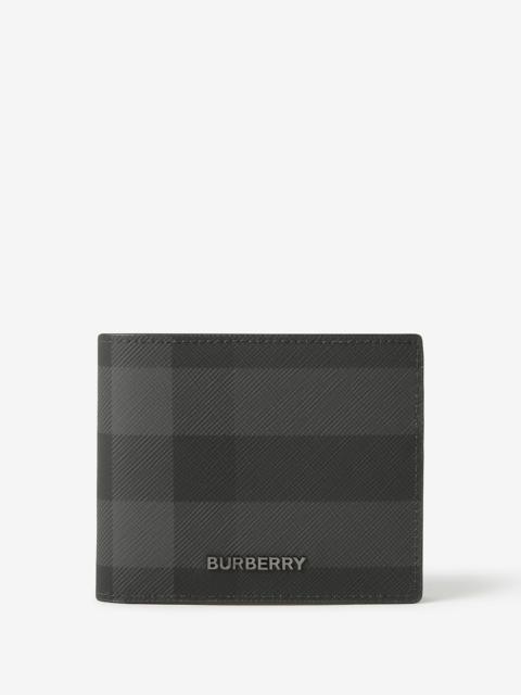 Burberry Check Slim Bifold Wallet