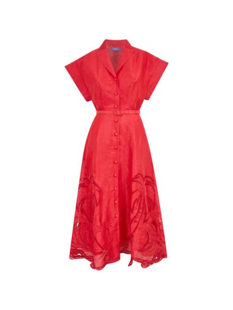 LEO LIN Aubrey midi dress