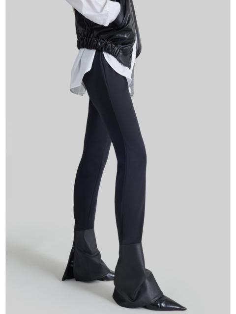 DARKPARK Darkpark Zoe Leather Cuff Leggings - Black