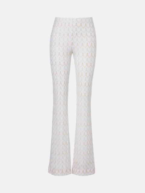 Missoni Lamé flared pants