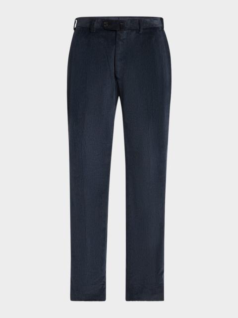 EMPORIO ARMANI Men's Overdyed Corduroy Pants