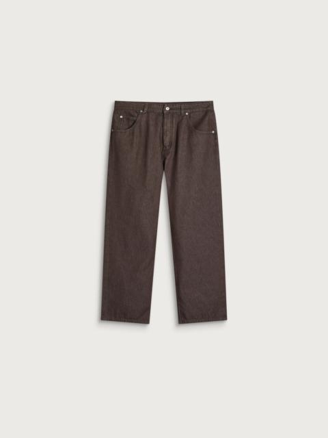 JACQUEMUS Jacquemus Tempo Denim Straight Leg Jeans