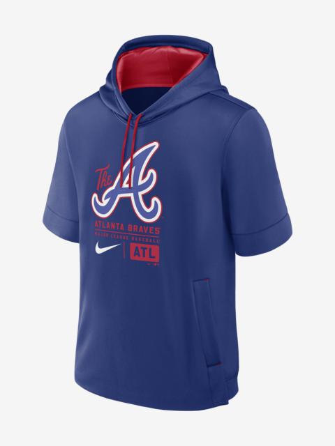 Atlanta Braves City Connect Nike Men's MLB Short-Sleeve Pullover Hoodie