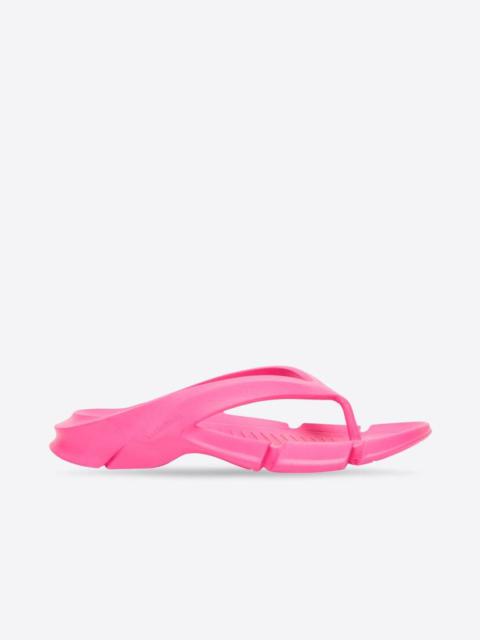 BALENCIAGA Women's Mold Thong Sandal in Pink