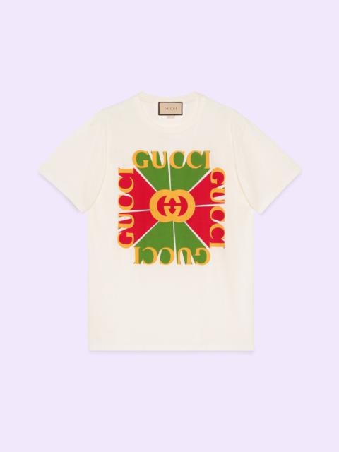 Gucci vintage logo print cotton T-shirt