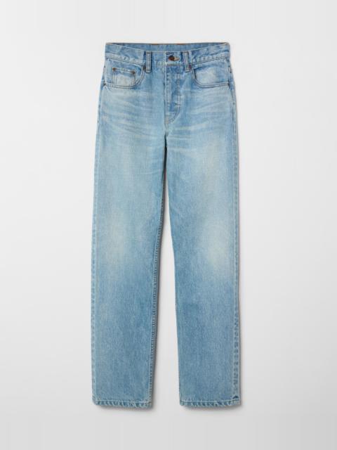 CELINE STRAIGHT JEANS 001 IN cotton denim