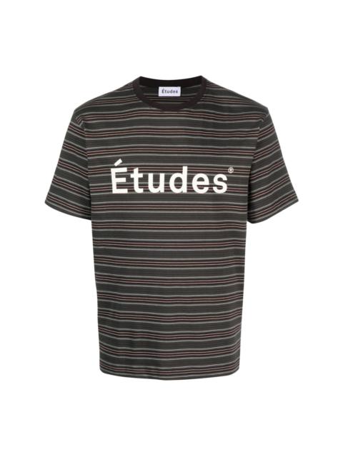 Étude Wonder striped organic cotton T-shirt