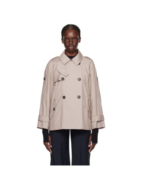Max Mara Brown Dtrench Jacket
