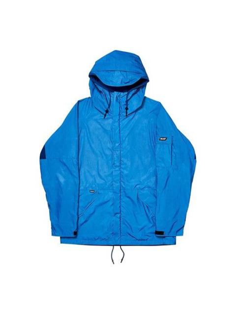 PALACE PALACE FW19 Deflector Reflective Material Back Logo Hooded Jacket Unisex Blue PAL-FW19-018