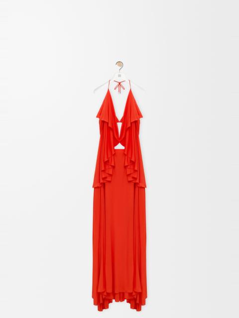 Loewe Dress in crepe viscose