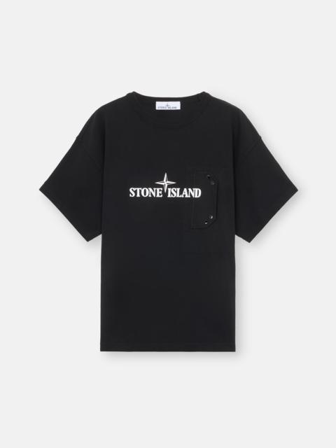 STONE ｜ (2100023 Combed Organic Cotton Jersey_Sto Stone Island 2100023 COMBED ORGANIC COTTON JERSEY_STONE