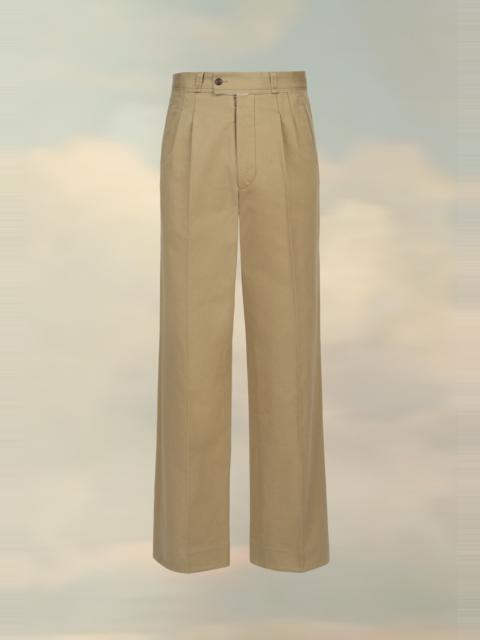 Maison Margiela Cotton Gabardine Trousers