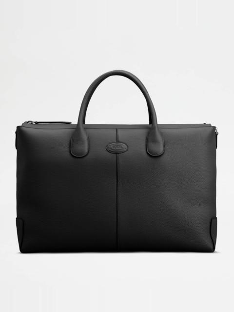 Tod's TOD'S DI BAG IN LEATHER LARGE - BLACK