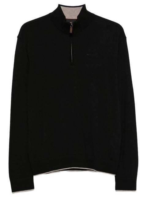Paul & Shark Lightweight Wool Half-Zip Sweater