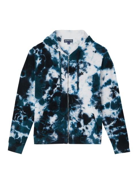 Men Terry Sweatshirt Rough Ocean Tie & Dye