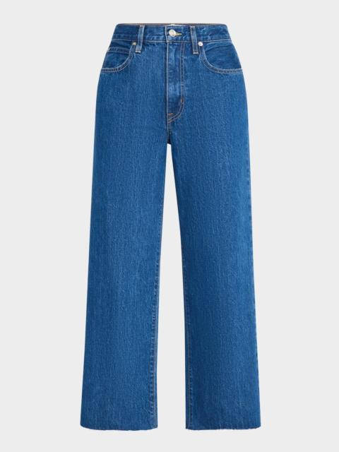SLVRLAKE Grace Cropped Jeans with Released Hem