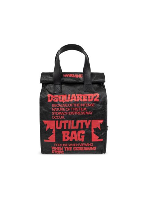 DSQUARED2 slogan-print tote bag