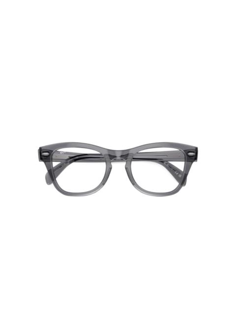 Ray-Ban logo-lettering glasses